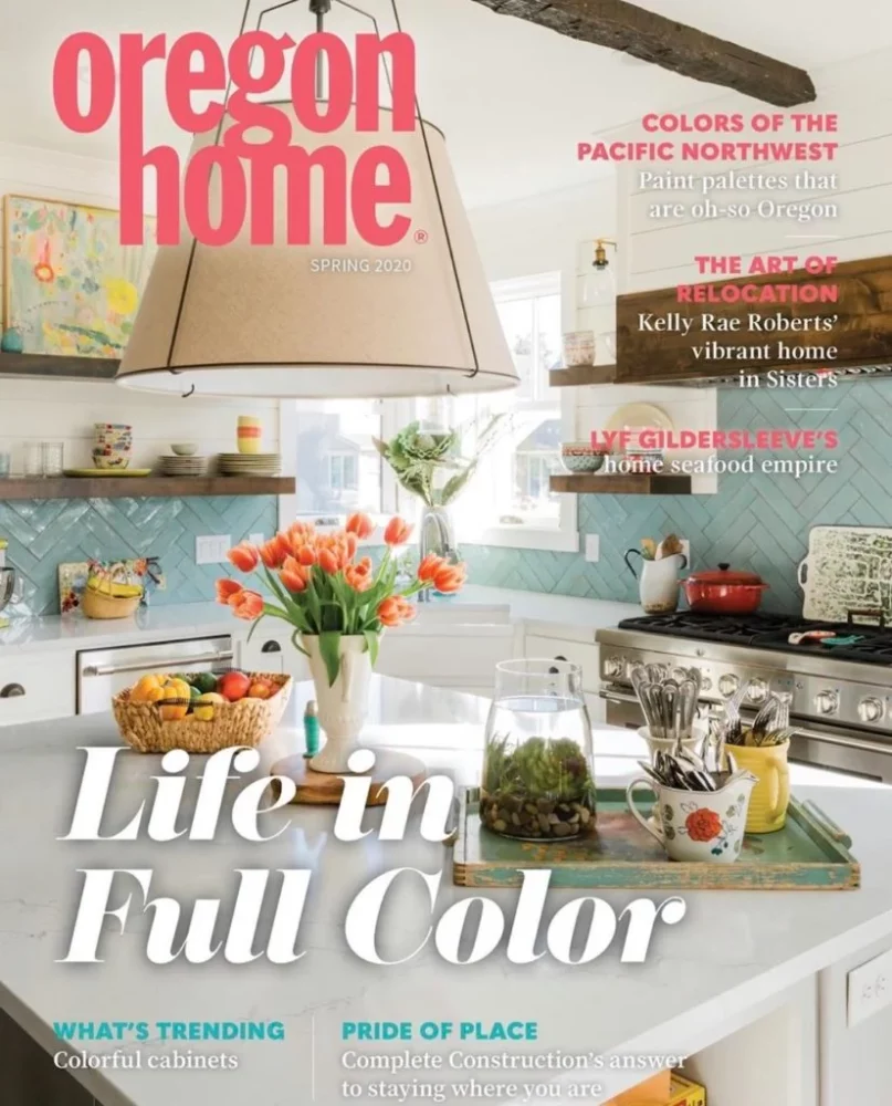 Our Home Is on the Cover of Oregon Home Mag!