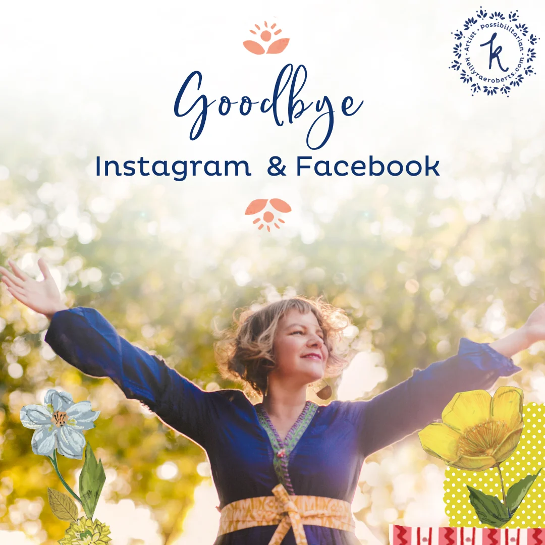 Goodbye, Instagram + Facebook