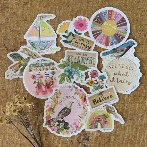 New Inspirational Stickers by Kelly Rae Roberts!