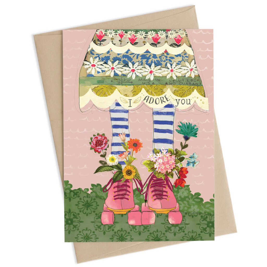 Kelly Rae Roberts I Adore You greeting card